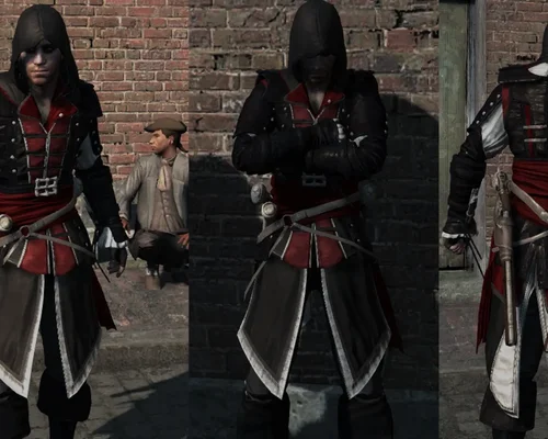 Assassin's Creed 3 "Черный костюм Эдварда для Коннора"