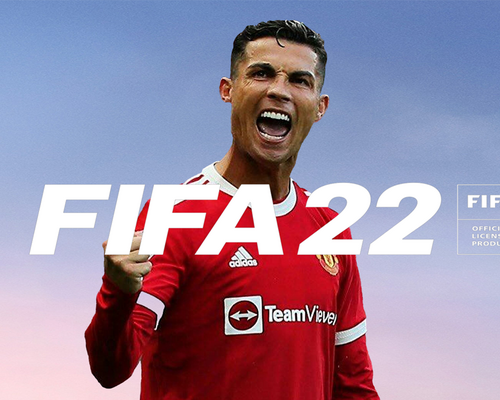 FIFA 14 "Главный экран с Криштиану Роналду из ФИФА 22"