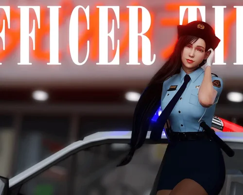 Final Fantasy 7 Remake "Тифа сексуальный офицер полиции"
