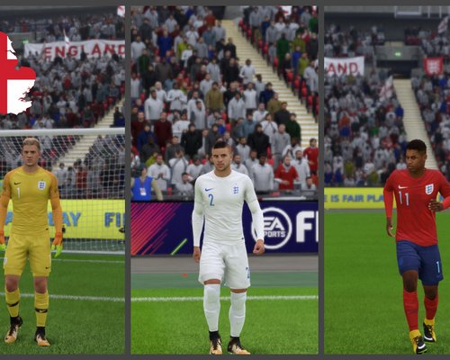 FIFA 18 "England 2018 NEW kits + minikits"
