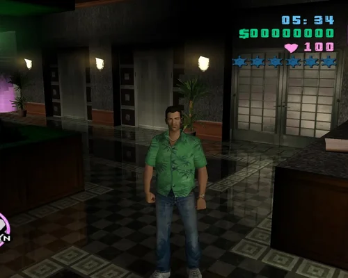 Grand Theft Auto: Vice City "Оригинальная рубашка в разных цветах"