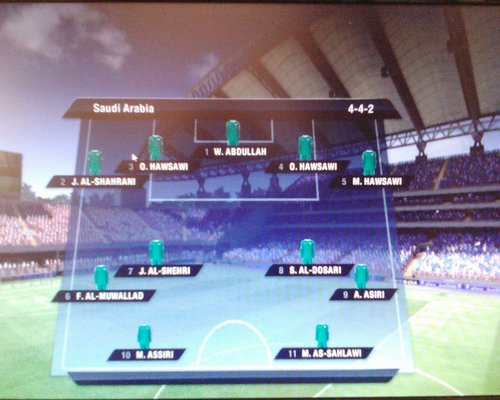 FIFA 11 "сборная Саудовская Аравия"