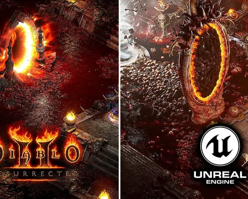 Diablo 2 "Фанатский ремейк на Unreal Engine 5"