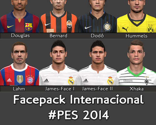 PES 14 "Facepack International by MA7HEUS"