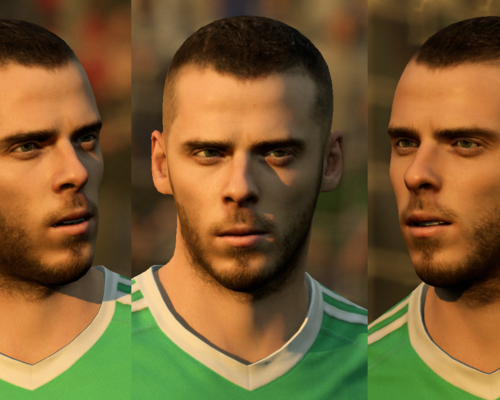 FIFA 18 "David de Gea new face"