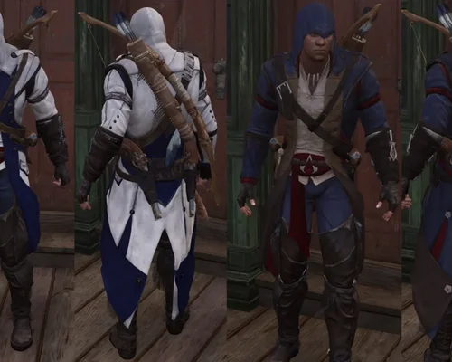 Assassin's Creed 3 Remastered "Исправленные текстуры дополнительных нарядов Коннора"