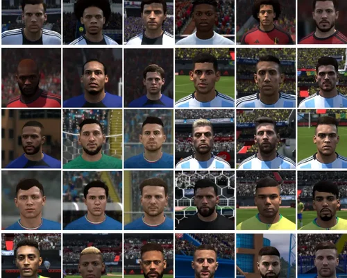 FIFA 14 "Сборка лиц и татуировок"