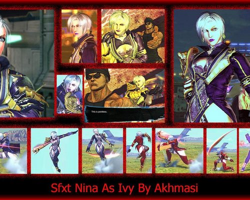 Street Fighter X Tekken "Nina As Ivy"