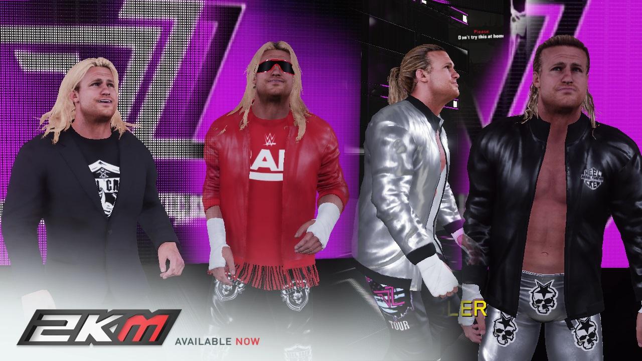 WWE 2K19 "Dolph Ziggler 10 Attire Pack MOD" .