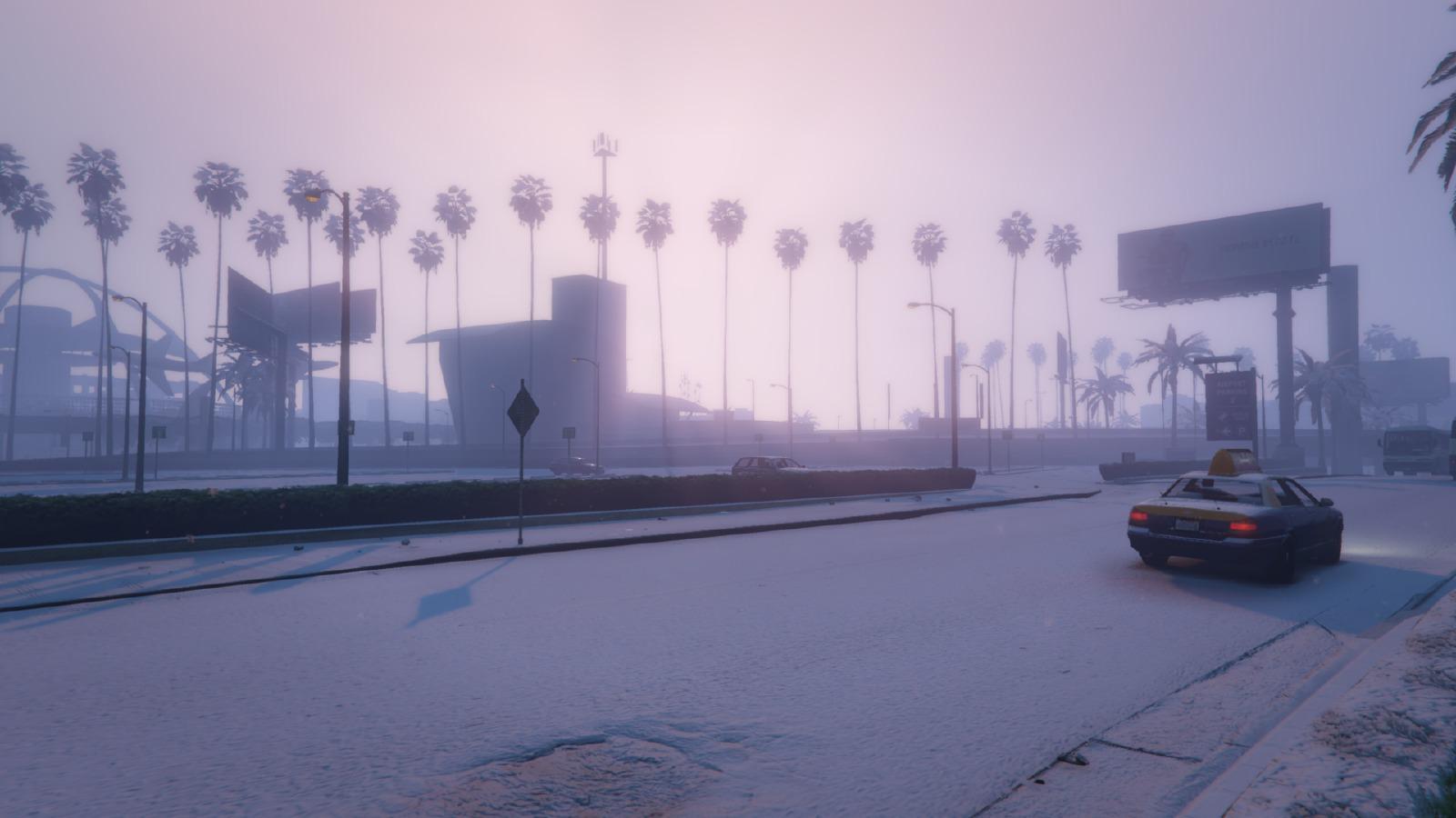 Are there snow in gta 5 фото 13