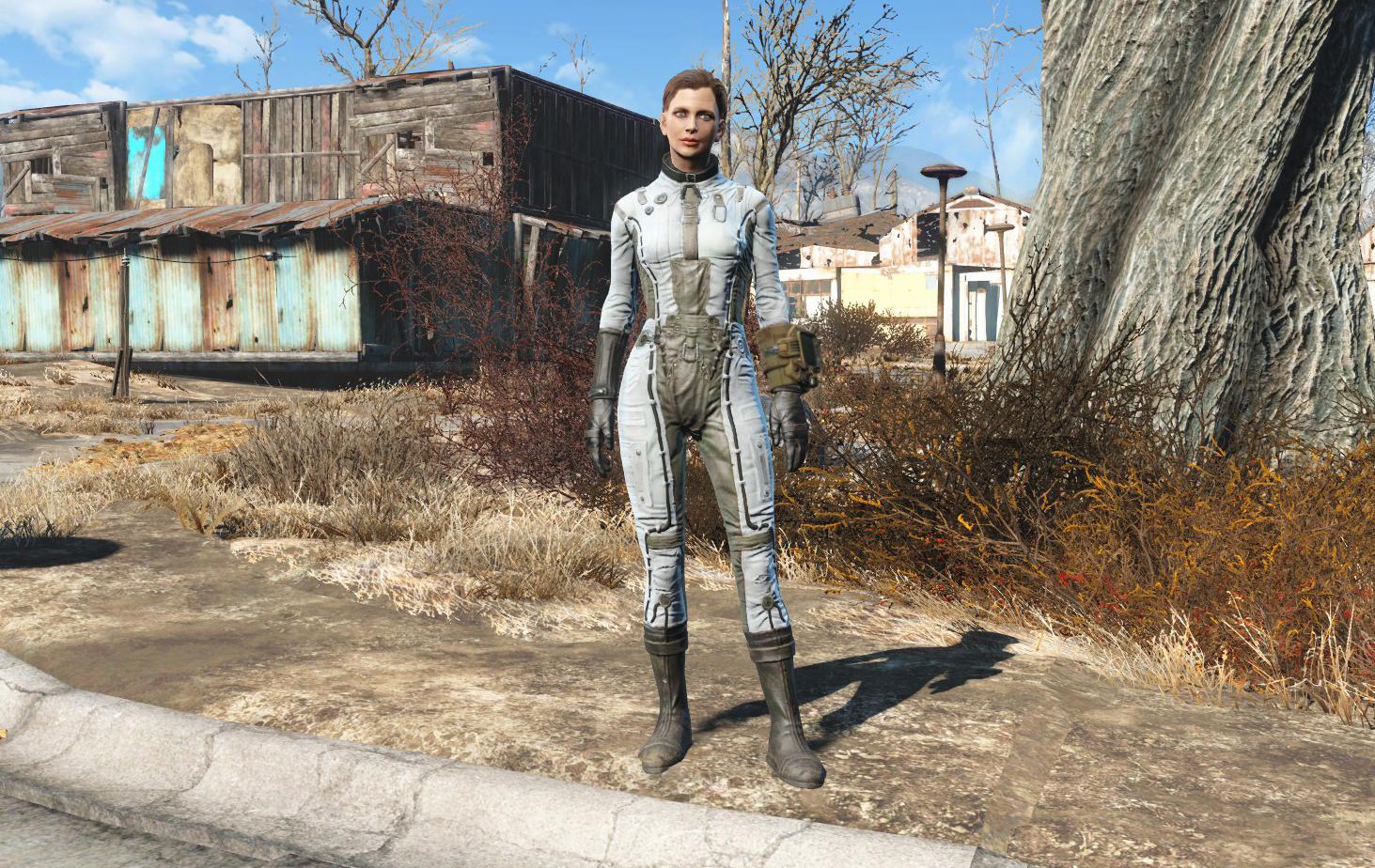Fallout 4 уникальная одежда фото 20