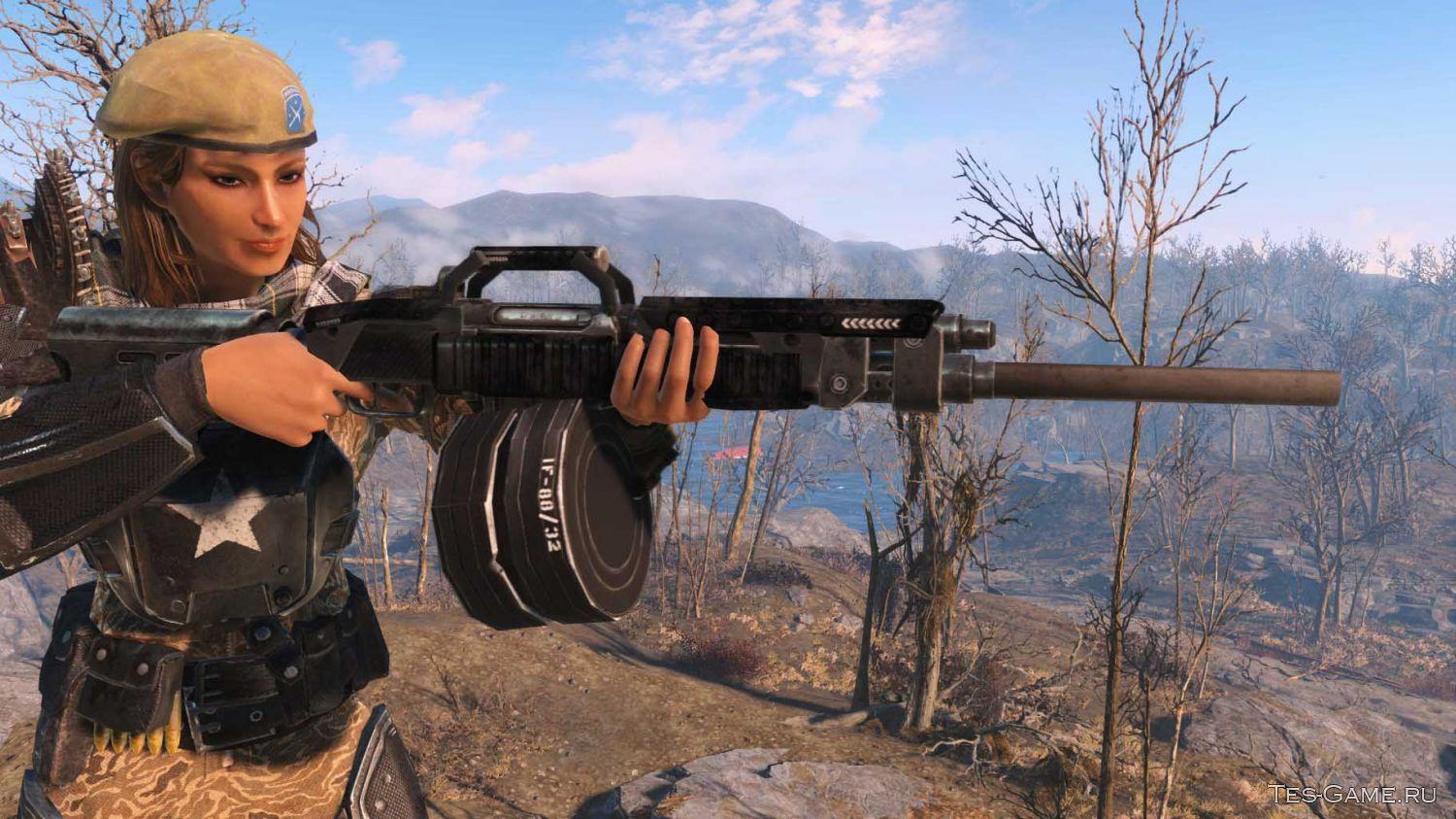 Fallout 4 shotguns rifles фото 106