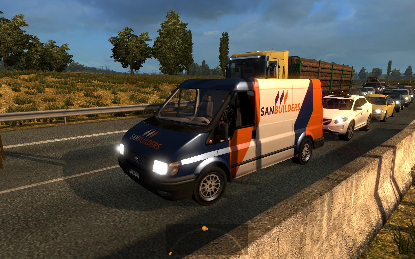 Ets трафик. Euro Truck Simulator 2 трафик. Версия 1.23 етс. Трафик грузовиков Euro Truck Simulator 2. Euro Truck Simulator 2 полицейские машины в трафик v1.1 1 44 мод.