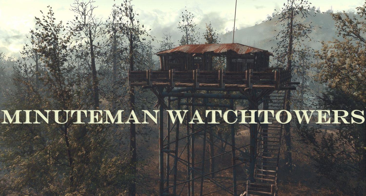Minuteman watchtowers fallout 4 фото 8