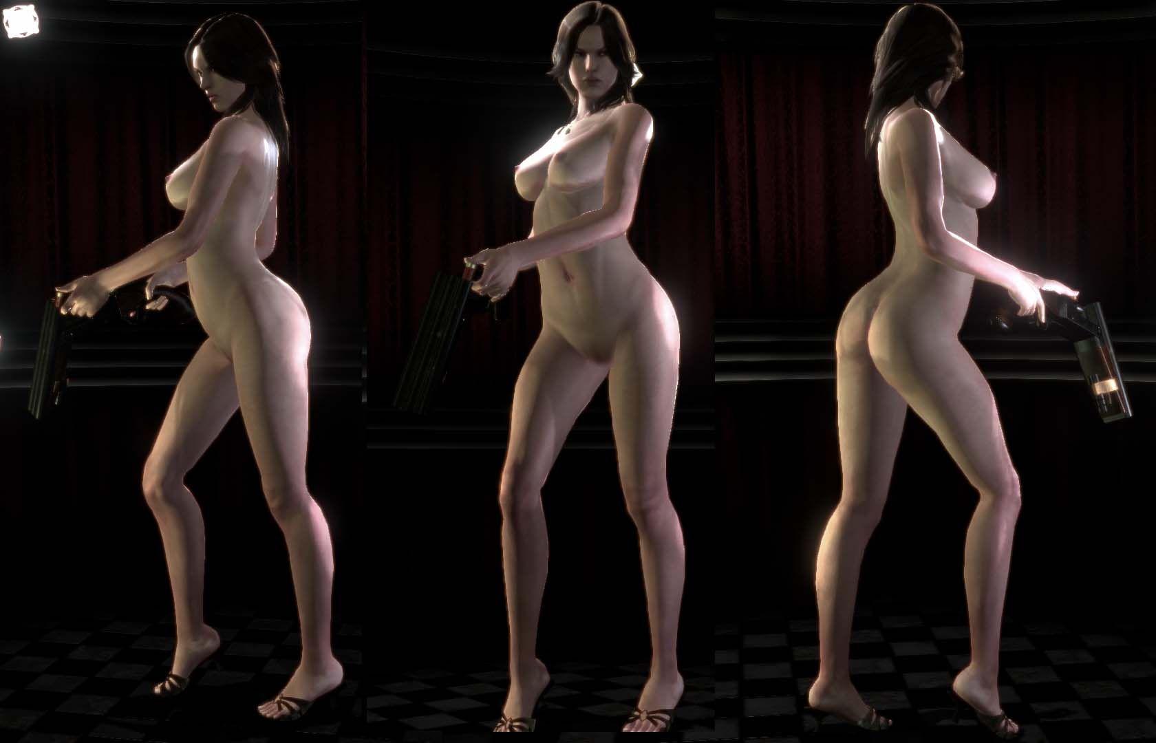 Resident Evil 6 "Helena nude Голая Елена Харпер" .