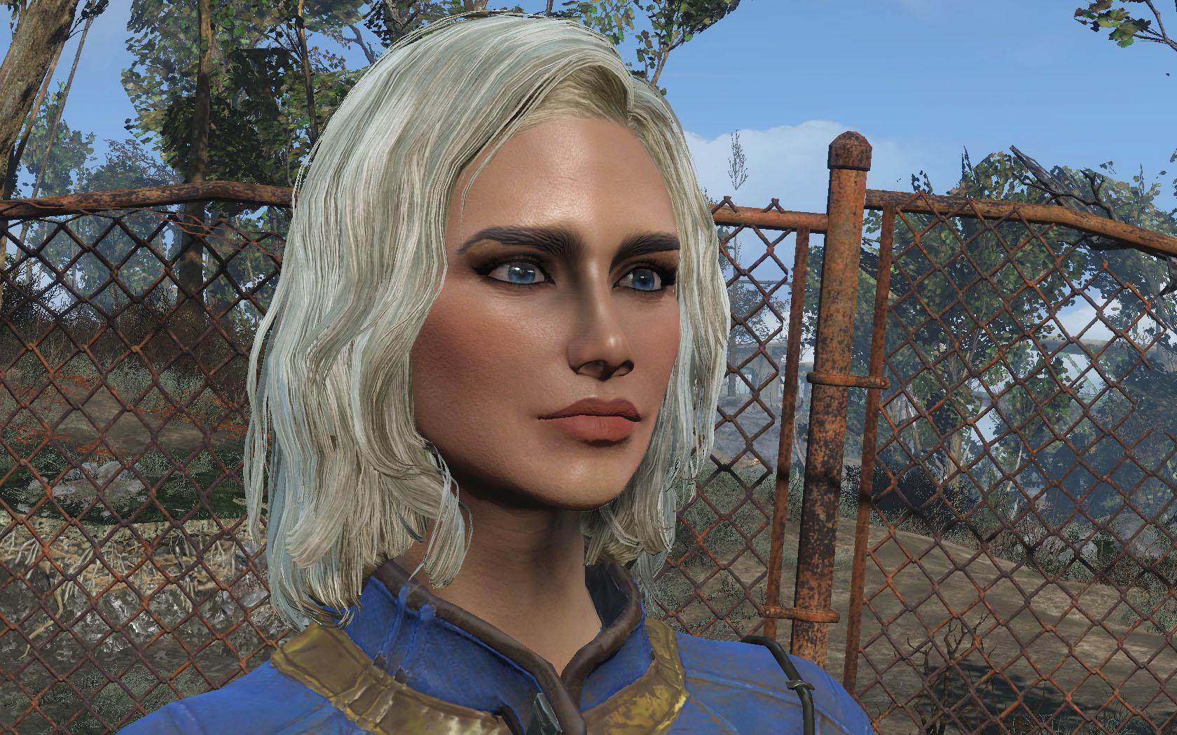 Fallout 4 текстуры женского лица фото 110
