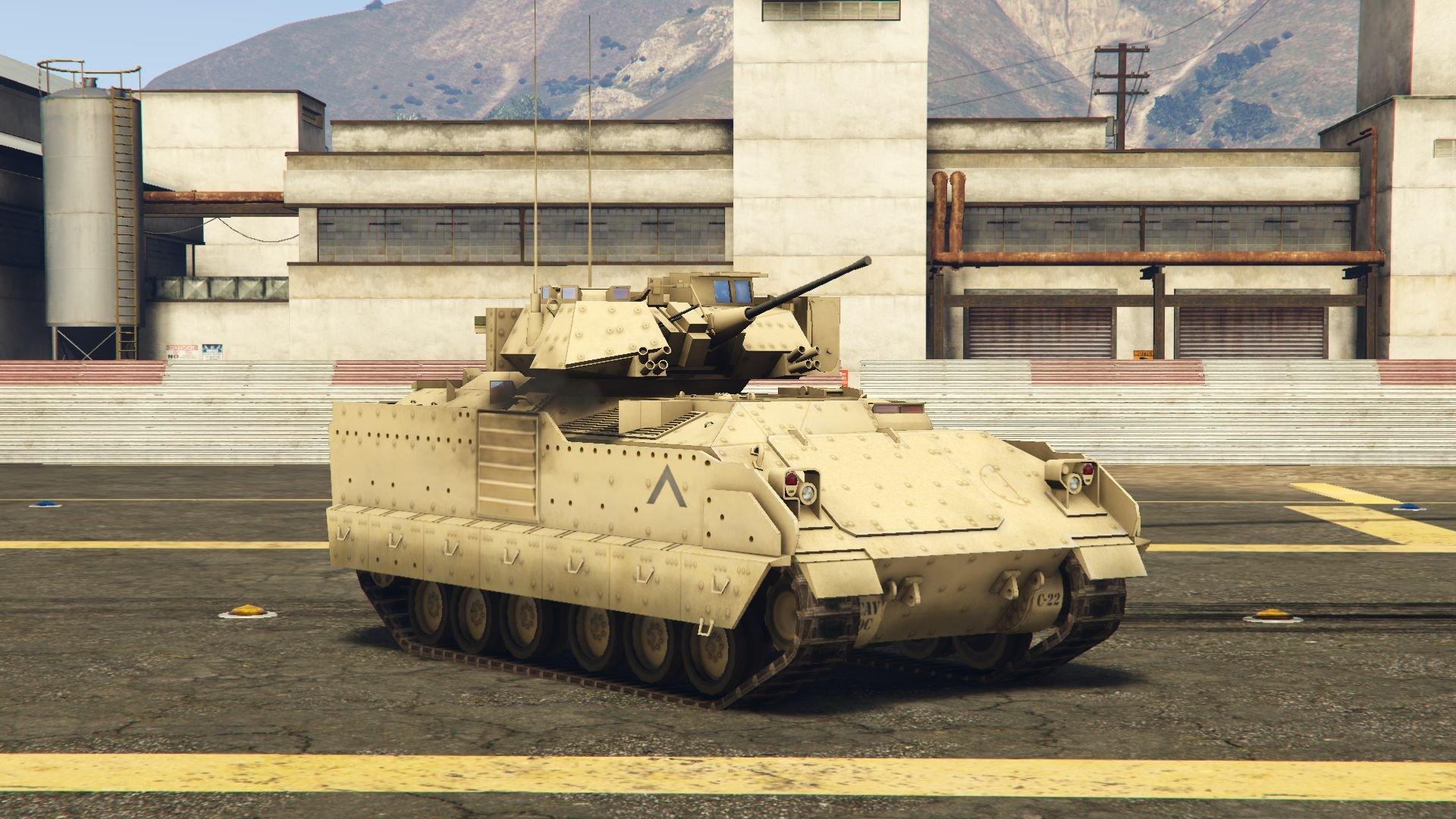 Гта 5 покупка танка. БМП Bradley GTA 5. M2 GTA V. GTA 5 военный танк. Танк ГТА 5.