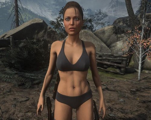 Rise of the Tomb Raider "Анджелина Джоли"