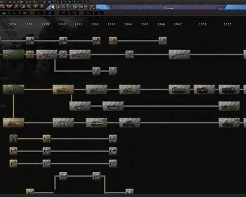 Hearts of Iron 4 "Extended Tech Tree 1960 от 30.03.2021"