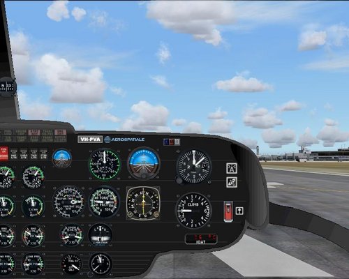 Microsoft Flight Simulator 2004 "Aйrospatiale AS.365 Dauphin"