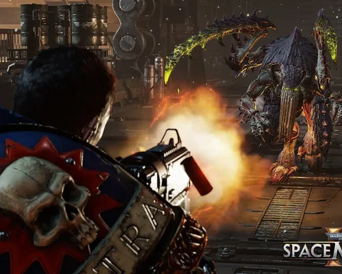 Эпические битвы на новых скриншотах Warhammer 40,000: Space Marine 2