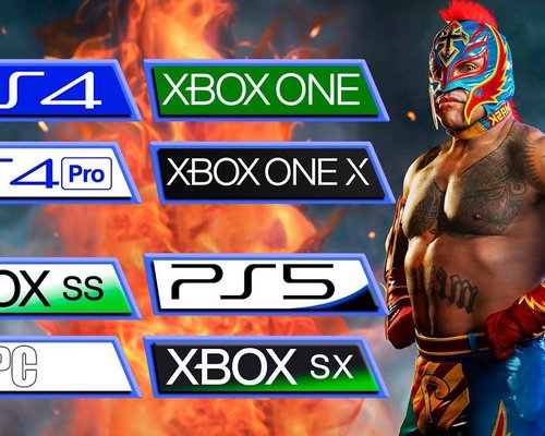 Сравнение графики WWE 2K22 на ПК, PlayStation и Xbox