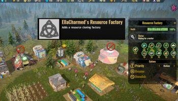 Surviving the Aftermath "Resource Factory"