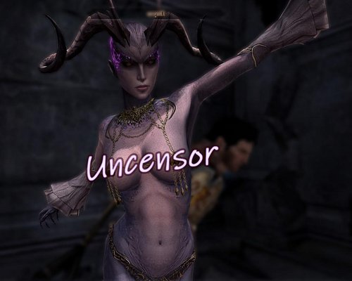 Dragon Age 2 "Голая грудь демона желания - Desire demon nude breast"