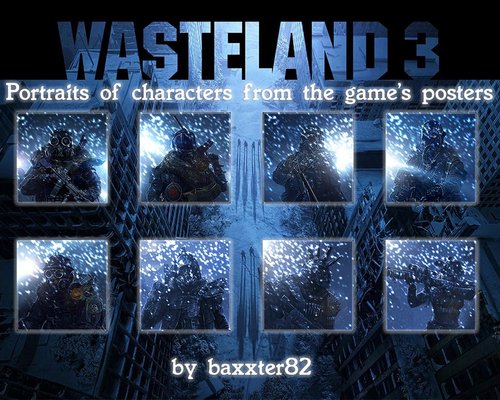 Wasteland 3 "Портреты персонажей обоев Wasteland 3 HD"