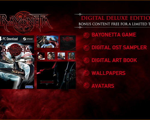 Bayonetta "Digital Deluxe Edition/DLC/Bonus Content - Extras"
