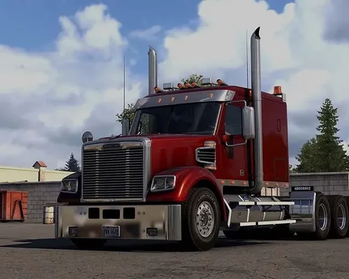 American Truck Simulator "Грузовик Freightshaker Coronado SD" [1.49]