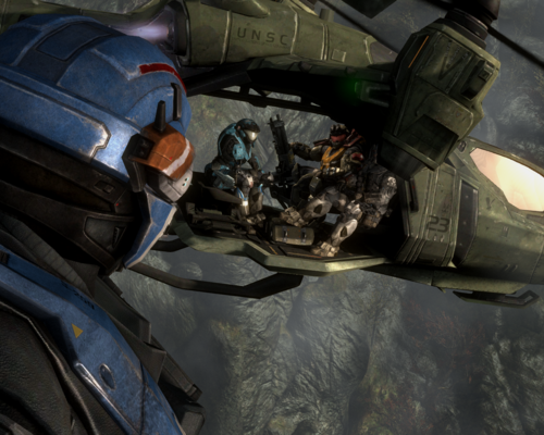 Halo: Reach "Исправление кат-сцен на широких мониторах"