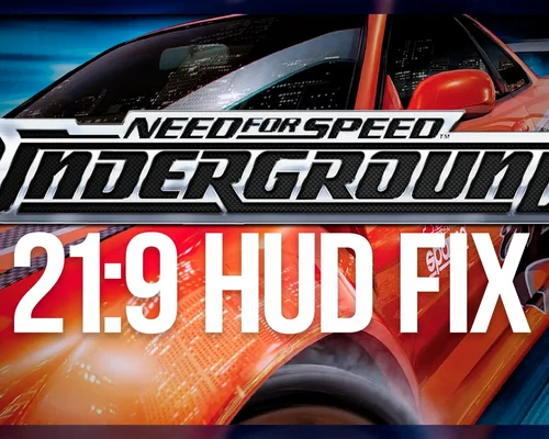 Need for Speed: Underground "Фикс интерфейса под ультра широкоформатное разрешение"