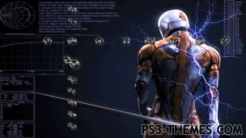 Metal Gear Solid тема для ps3