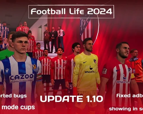 PES 2021 "SP Football Life24 Сезон 2023-2024" [1.1]