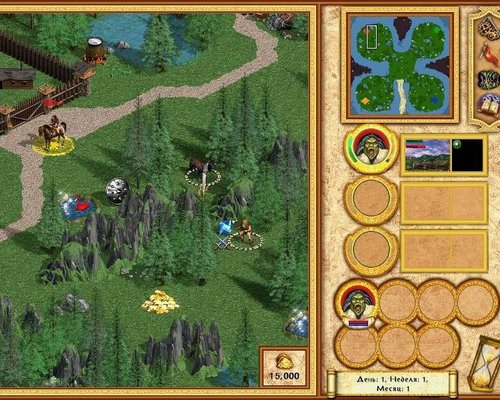 Heroes of Might and Magic 4 "Карта - Crimson and Clover"