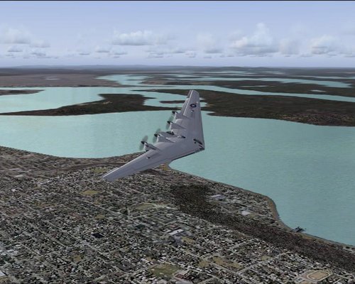 Microsoft Flight Simulator 2004 "Northrop XB-35"