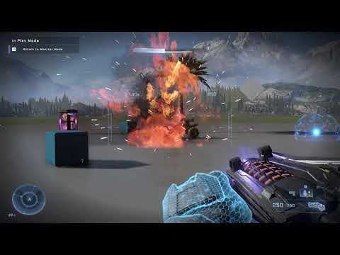 Halo Infinite Forge Mode показывает, как вы можете создать гравитационную пушку