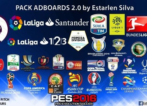 PES 2016 "Pack Adboards 2.0 by Estarlen Silva"