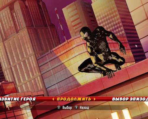 Spider-Man: Shattered Dimensions "Чёрный костюм Эндрю Гарфилда[Mike Gens]"