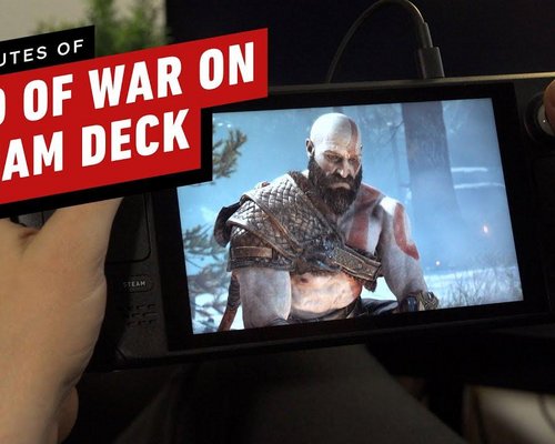В сети появилась запись геймплея God of War на портативной консоли Steam Deck