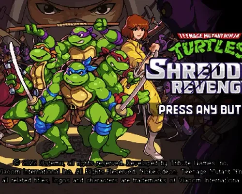 Teenage Mutant Ninja Turtles: Shredder's Revenge "Супер сглаженные пиксели"