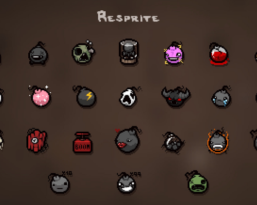 The Binding of Isaac "Мод - Bomb Item Resprites"