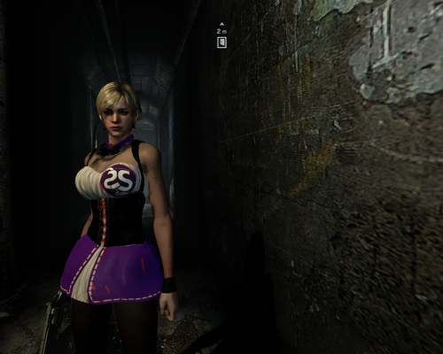 Resident evil 6 "Шерри в фиолетовом платье"