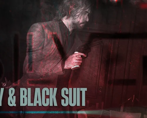 Alan Wake 2 "Серо-черный костюм"