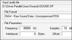Driver: Parallel Lines "MF Audio v1.1"