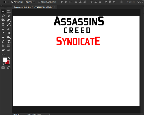Assassin's Creed: Syndicate "Шрифт для фотошопа и прочих редакторов"