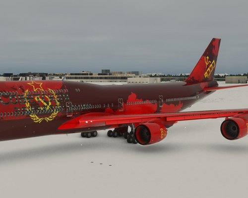 Microsoft Flight Simulator "Boeing 747 - CCCP"