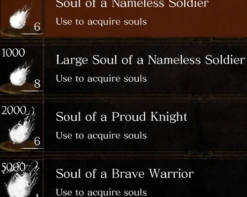 Dark Souls: Remastered "Цифровые значения для душ"