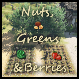 Life is Feudal: Forest Village "Орехи, ягоды, зелень/Nuts, Berries, Greens(rus)"